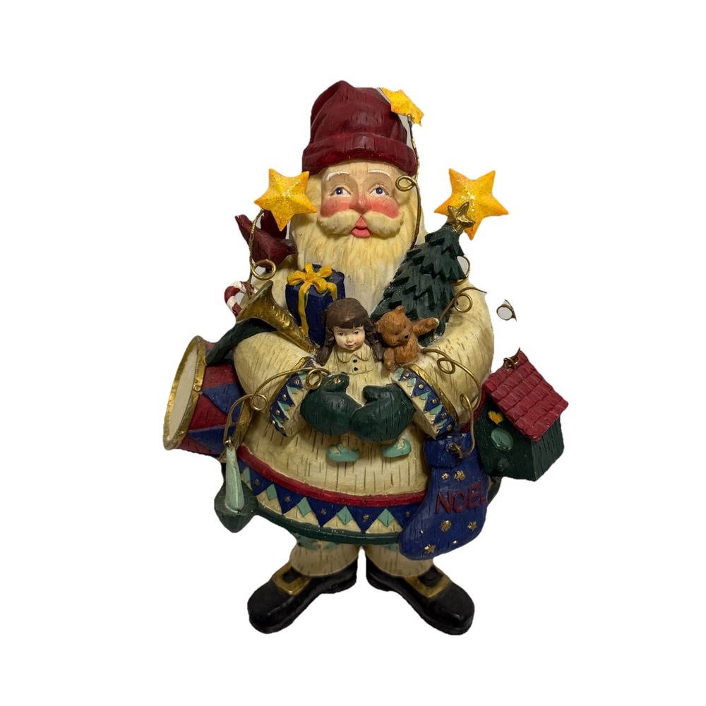 Charming Vintage Santa - Classic Christmas Decor With A Minor Flaw
